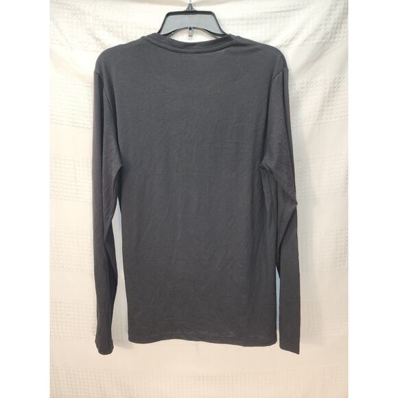 Cuddl Duds Womens Shirt Size Small Black Soft Camping Long Sleeve Crew Neck 3446 - Picture 4 of 5